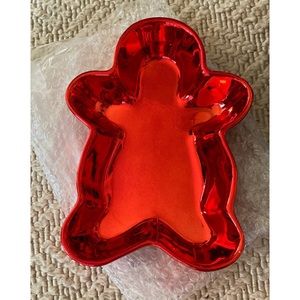 NWT Christmas Gingerbread Man Decorative Dish